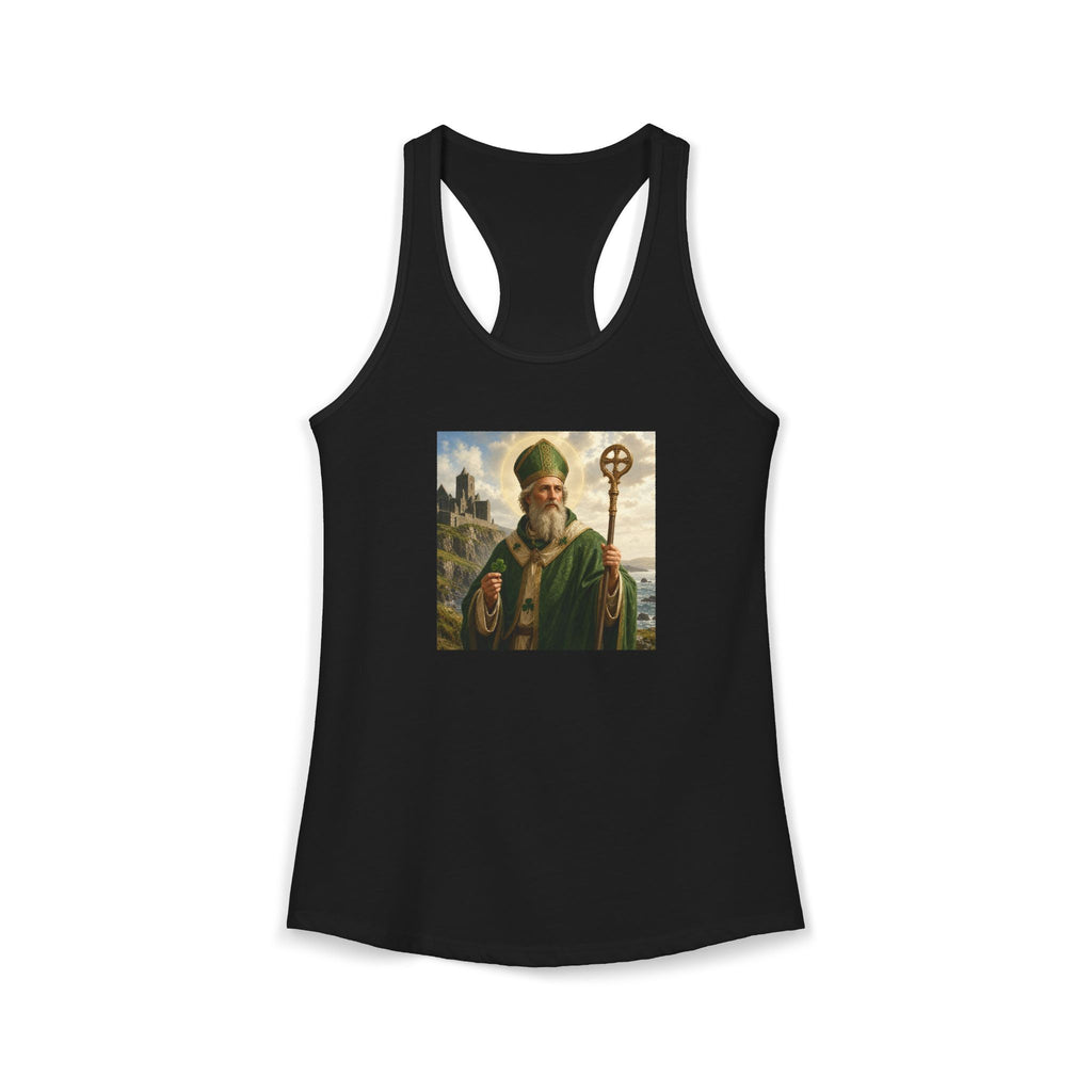 Women's Ideal Racerback Tank Celtic Saint Patrick