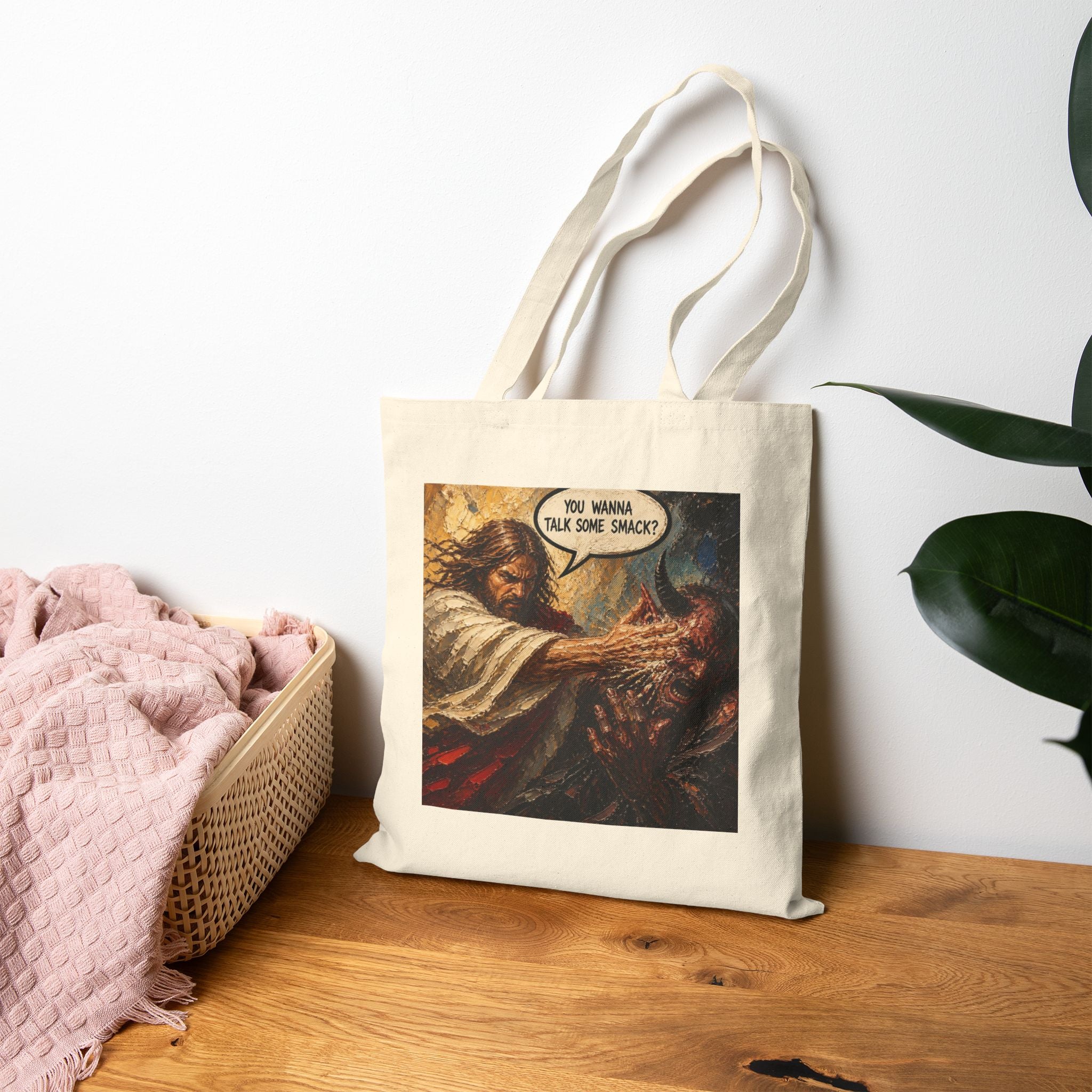 Cotton Canvas Tote Bag