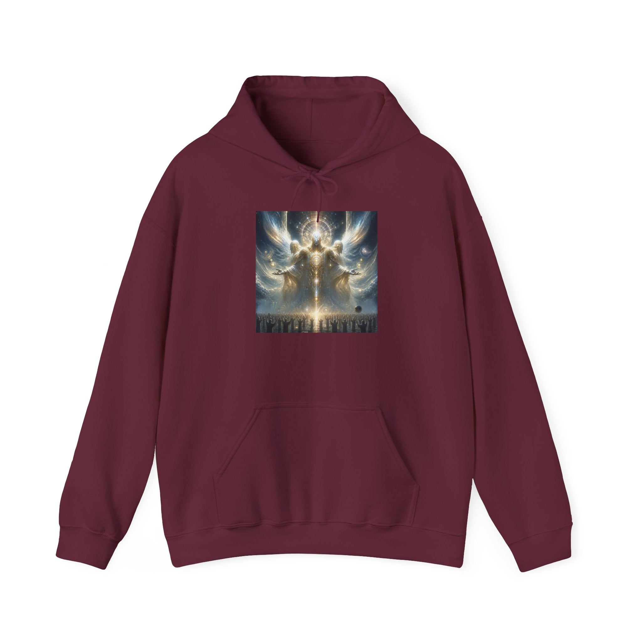Elohim Gathering— Ethereal Angelic Cloudscape Pullover