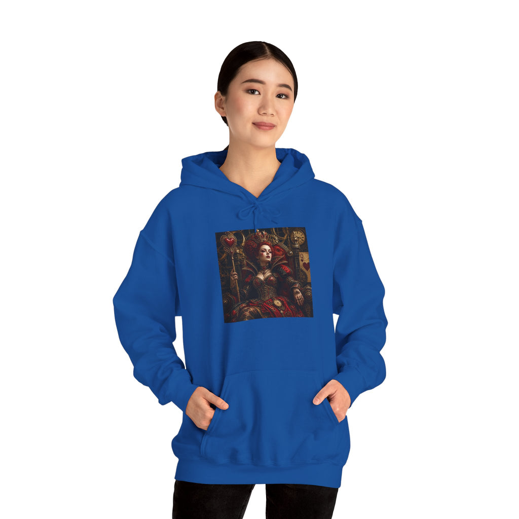 Medieval Steampunk Noble Portrait Hoodie — Vintage Renaissance Art Pullover