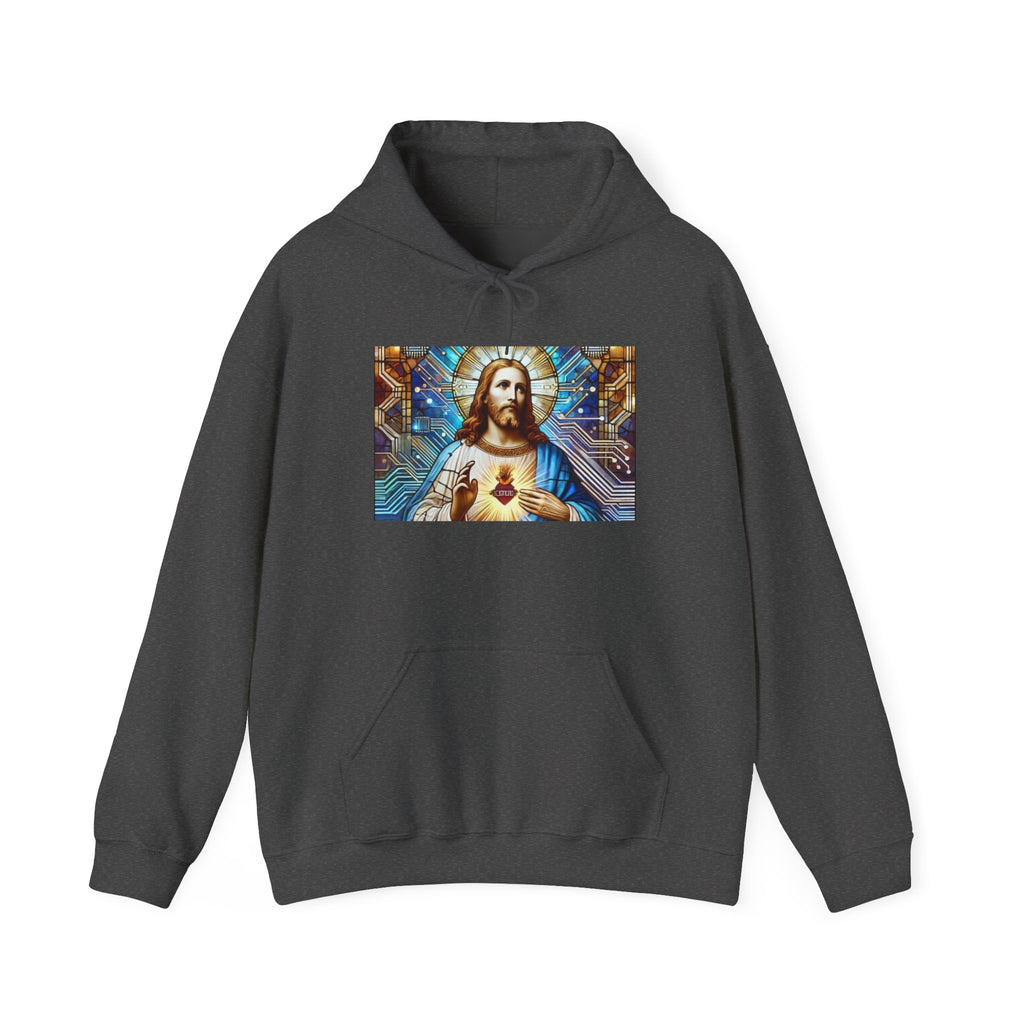 Digital Jesus Hoodie — Graphic Sweatshirt