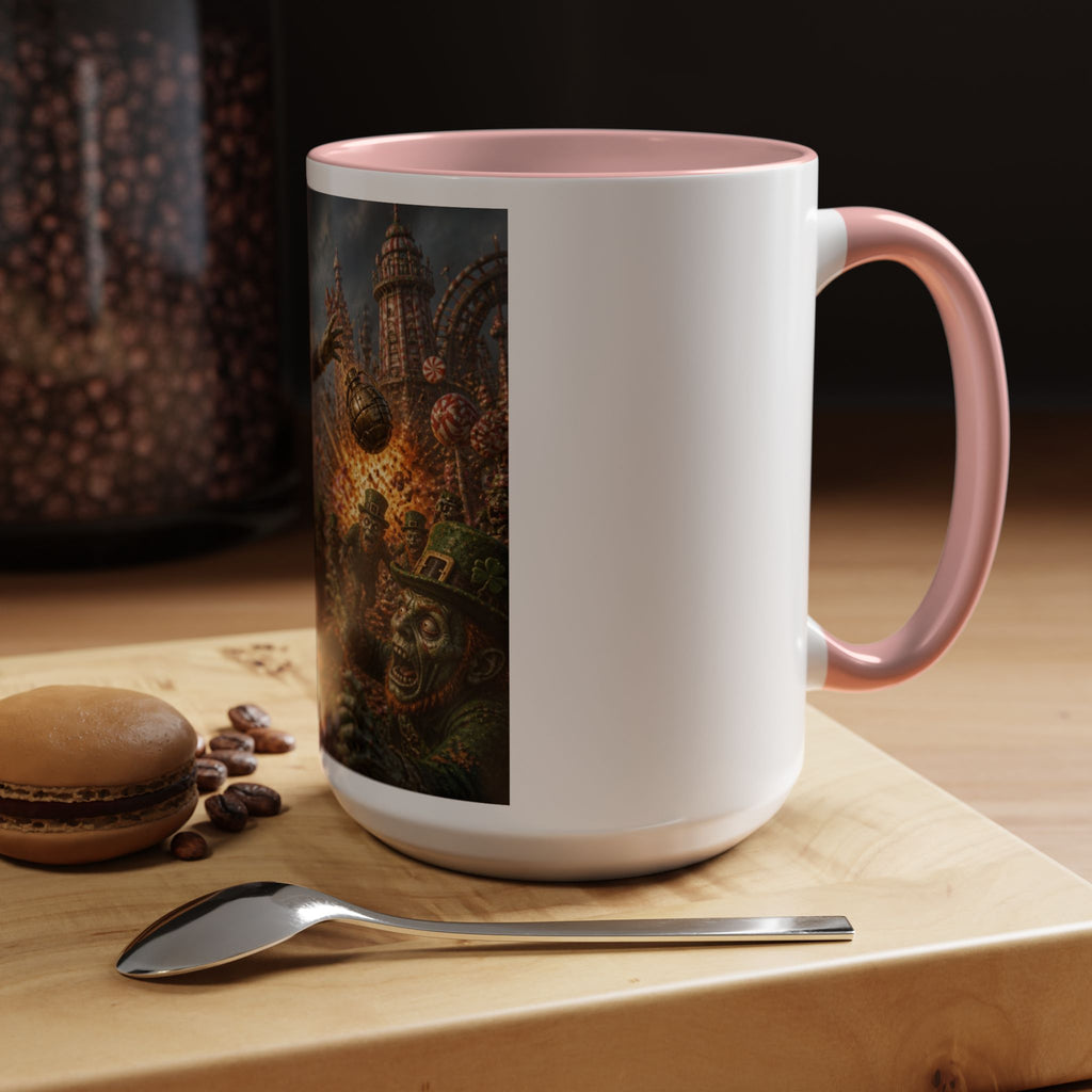 Steampunk Humpty Dumpty Fantasy Coffee Mug — Dark Fantasy Accent Mug (11/15oz)