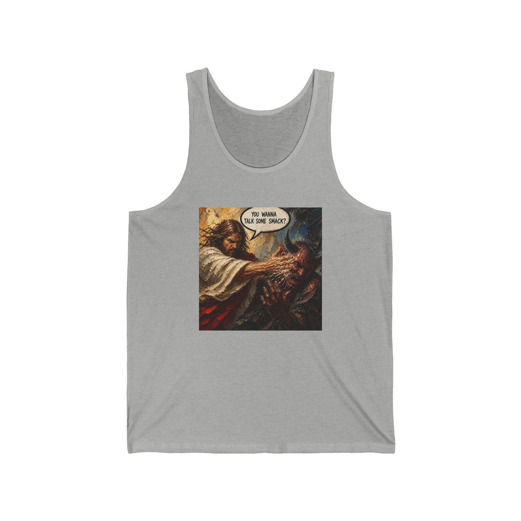 Jesus Slap Meme Tank Top — "Be Reasonable, I Love Dance" Graphic Tank