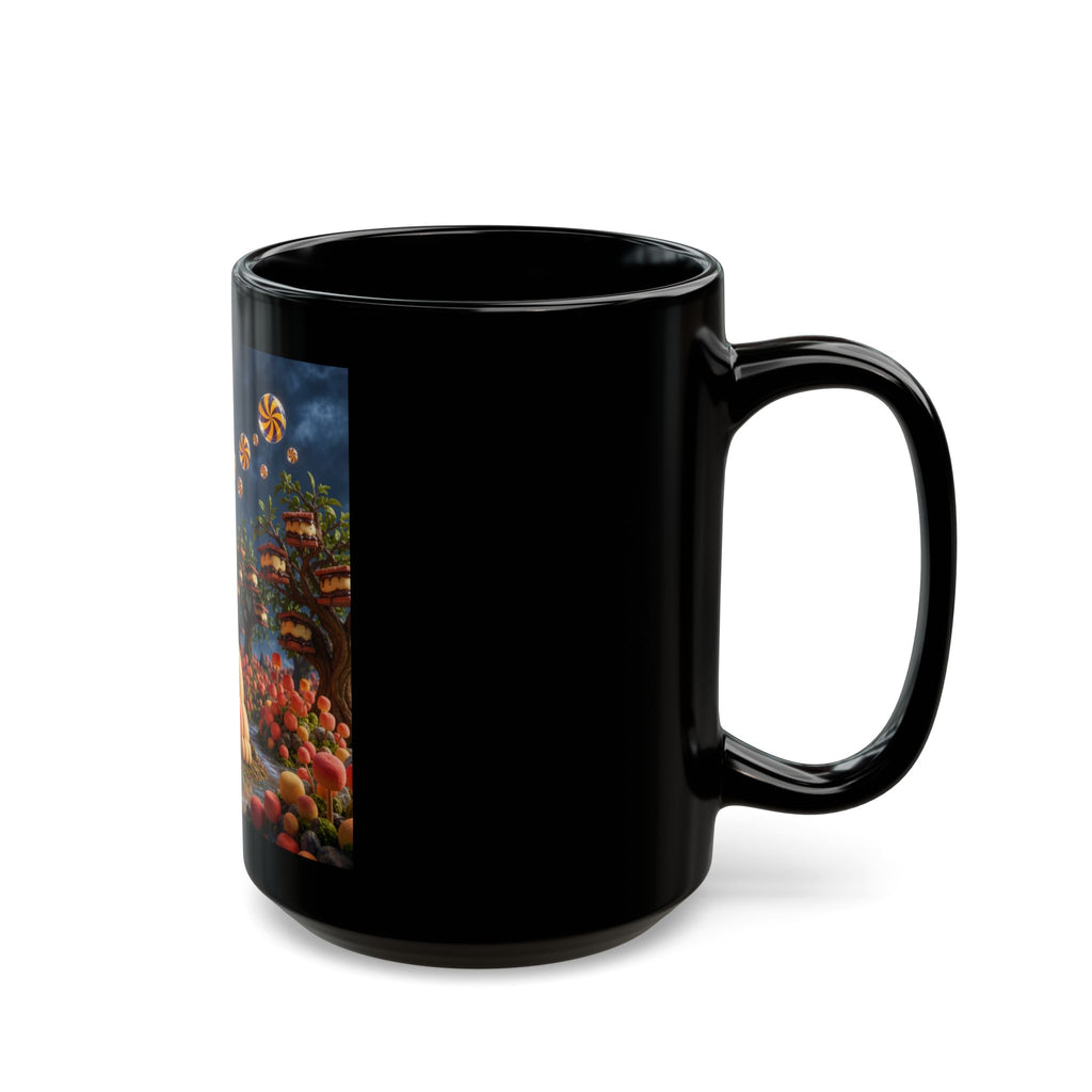 Candy Garden Ceramic Mug — Whimsical Gumball Creature Art (11oz/15oz)