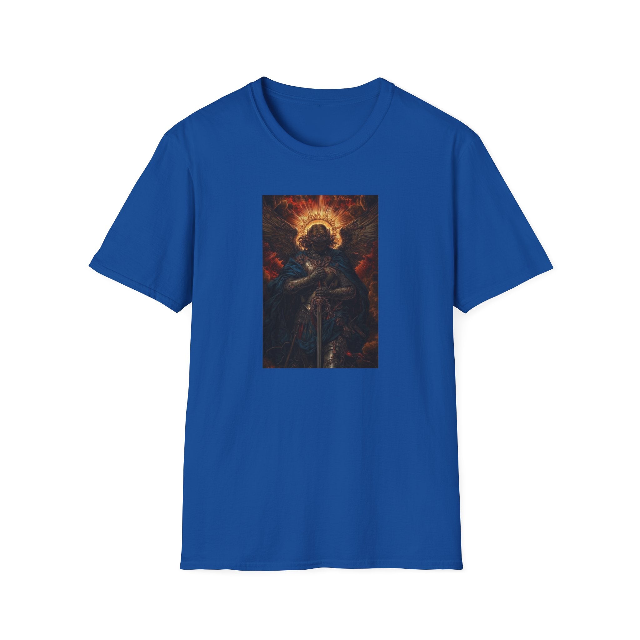 Graphic T-Shirt — Dark Angel Halo  religious Art Tee