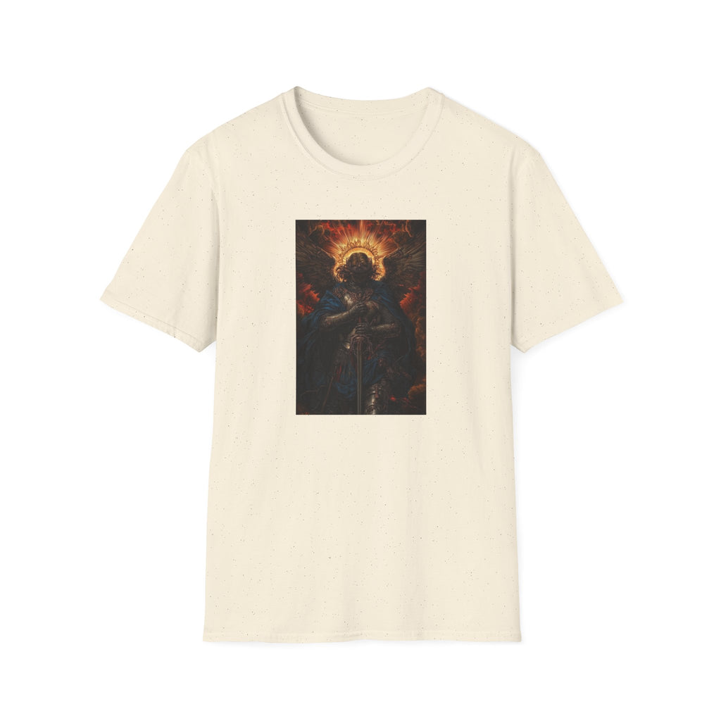 Graphic T-Shirt — Dark Angel Halo  religious Art Tee